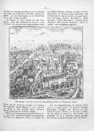 "Alt-Berlin" auf der Gewerbe-Ausstellung 1896 im Treptower Park