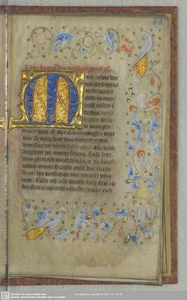 66r-86r: Seuse, Heinrich; Groote, Geert (Übersetzer): Offizium der Ewigen Weisheit (Cursus aeternae sapientiae, übers.)