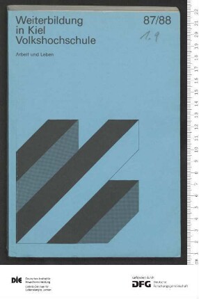 Programm Jahr 1987/1988