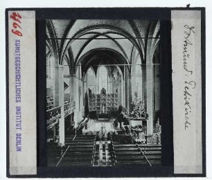 Dortmund, Petrikirche : Innenansicht, Blick nach O