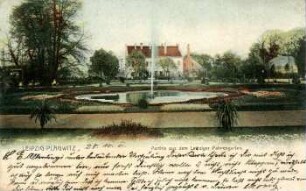 Leipzig-Plagwitz: Parthie aus dem Leipziger Palmengarten