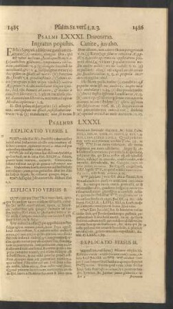 Psalmi LXXXI - Psalmi XC