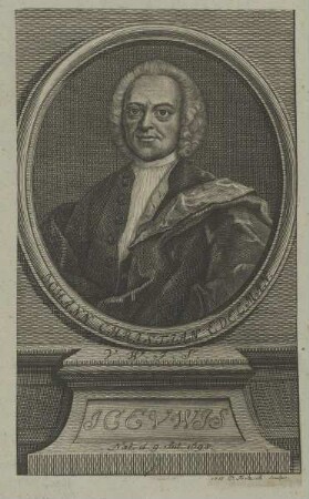 Bildnis des Johann Christian Edelman
