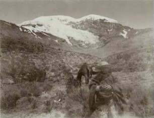 Reissgletscher am Nordwest Chimborazo