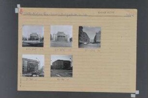 Volksbühne, Straßenansicht. Berlin, Mitte, Rosa-Luxemburg-Platz/Rosa-Luxemburg-Straße