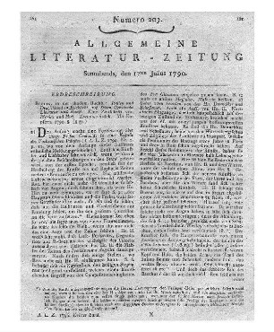 Arvieux, L. d': Die Sitten der Beduinen-Araber. Mit einem biblisch-zoologischen Anhang des Uebersetzers. Aus dem Französischen übersetzt und mit Anmerkungen und Zusätzen versehen von E. F. K. Rosenmüller. Leipzig: Haug 1789