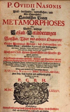Metamorphosis