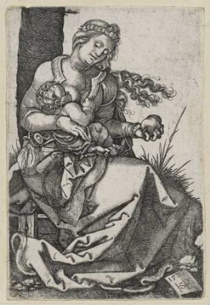 Maria mit der Birne