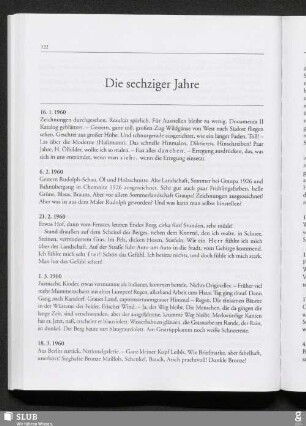 Die sechziger Jahre