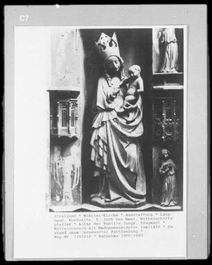 Junge-Altar: Madonna