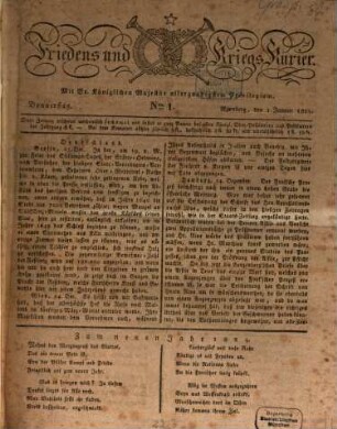 Der Friedens- u. Kriegs-Kurier : mit Sr. Königlichen Majestät allergnädigstem Privilegium. 1824, 1824 = Jg. [150]