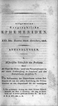 Zweites Stück October 1806