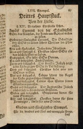 67-127, Drittes Hauptstuck