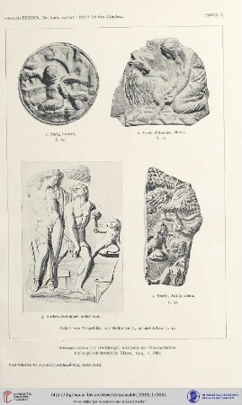 Tafeln I-III