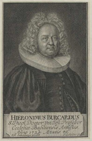 Bildnis des Hieronimus Burcardus