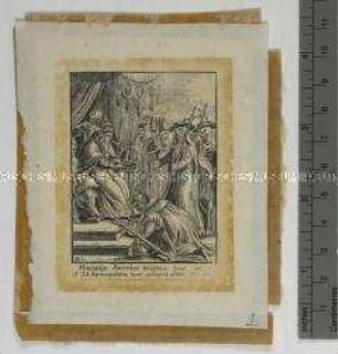 Der Papst - Totentanzdarstellung nach Hans Holbein