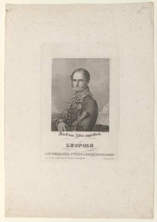 Bildnis des Leopold I. Belgien