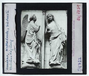 Amiens, Kathedrale Notre Dame : Südseite, Verkündigung