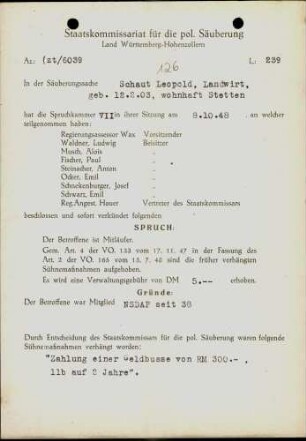 Schaut, Leopold
