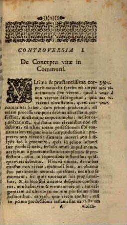 Controversiae philosophicae selectae de anima : ex praelectionibus P. Antonii Cottet, Soc. Jesu ...