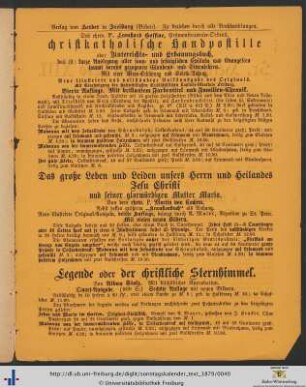 Verlagswerbung.
