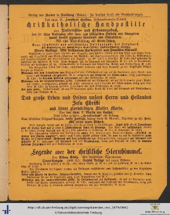 Verlagswerbung.