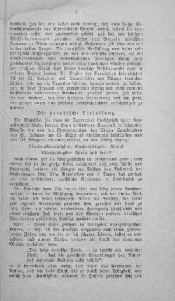 Die preußische Verfassung.