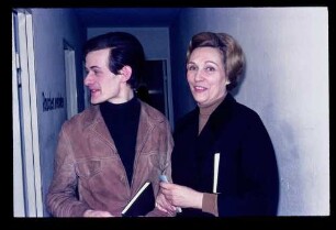 Hilde Weissner (r.) 16.3.69.