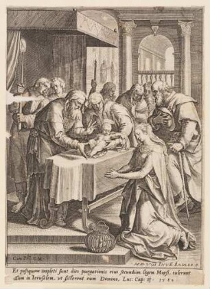 Die Darbringung Christi im Tempel