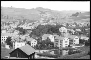 Niedereinsiedel. Blick auf Niedereinsiedel