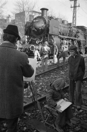 "Tag der Deutschen Bundesbahn", veranstaltet von der Bundesbahndirektion Karlsruhe
