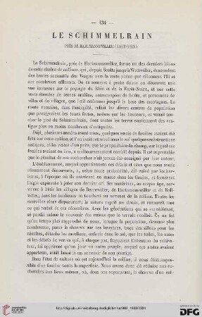 2.Ser. 1.1862/63: Le Schimmelrain près de Hartmannswiller (Haut-Rhin)