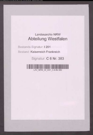 Verkauf des 21. Teils der Amelingshove, Gemeinde Metelen, an Bernh. Georg Huesker, Maire in Metelen (Nr. 1520).