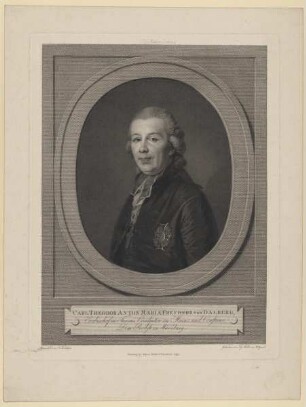 Bildnis des Carl Theodor Anton Maria Freyherr von Dalberg
