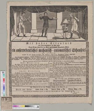 Ein außerordentliches mechanisch-automatisches Schauspiel