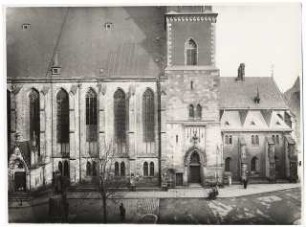 Thomaskirche, Leipzig Bachgruft: Eingangsseite