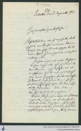 Brief vom 03.09.1914.