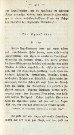 Die Opposition