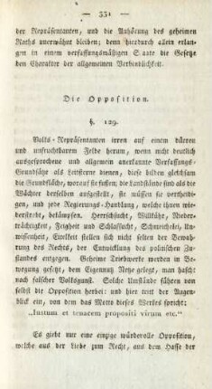 Die Opposition