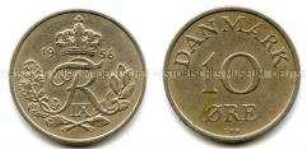 Dänemark, 10 Öre