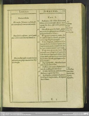 22. Messias innotesoit duobus discipulis Baptistae