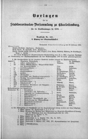 No. 5 (98-122) (121), 26. Februar 1908