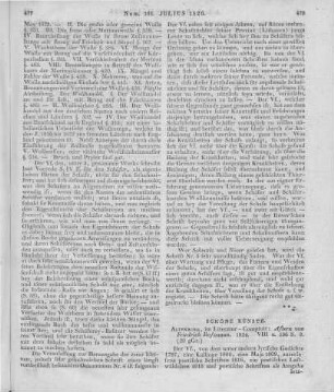 Rassmann, F.: Astern. Altenburg: Literatur-Comptoir 1824