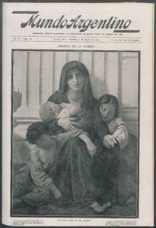 ¡Maldita sea la guerra! [Fotografía] : ¡He aquí lo que de ella quedará!
