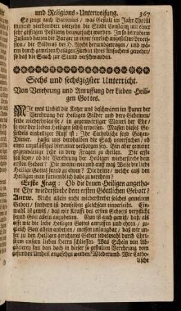 367-376, 66. Vom Dienst der Ehrbezeugungen ...