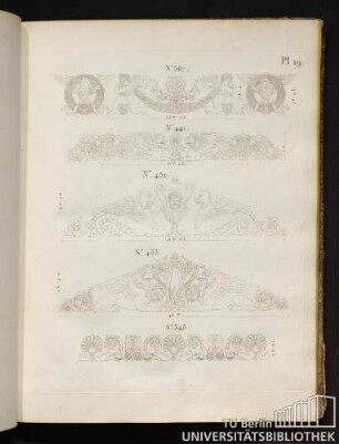 Pl. 19. No. 367, No. 441, No. 432, No. 433, No. 345.
