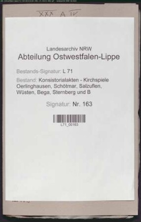 Orgelbau [Vorgang 1695 fehlt]
