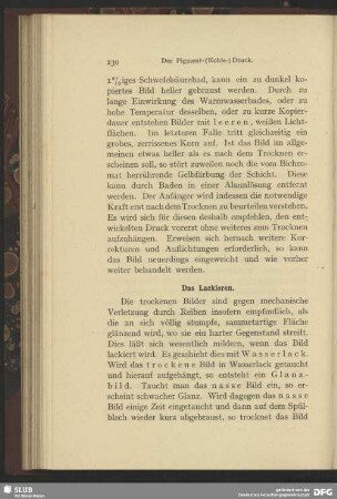 Das Lackieren