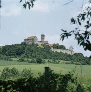 Ronneburg. Ansicht der Burg von Westen