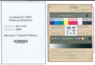 Entnazifizierung Friedrich Wilhelm Neumann , geb. 29.09.1912 (Angestellter)